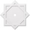 Ekena Millwork Axel Architectural Grade PVC Contemporary Ceiling Medallion, 36"OD x 3"ID x 20"C x 1"P CMP36AL-03000 - alternate 1